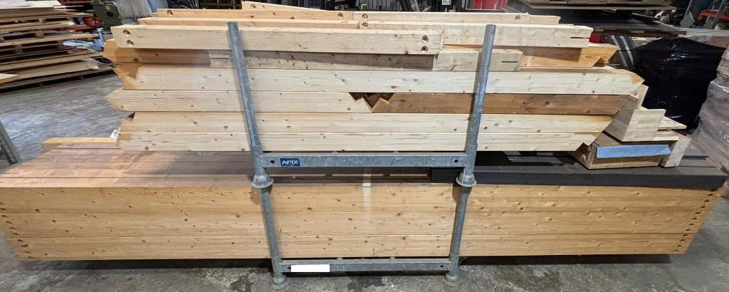 Hout balk plaat GL24 MPX OSB Agepan Fermacell Steico tot 80%, Doe-het-zelf en Bouw, Ophalen, Vuren, 300 cm of meer, Balk