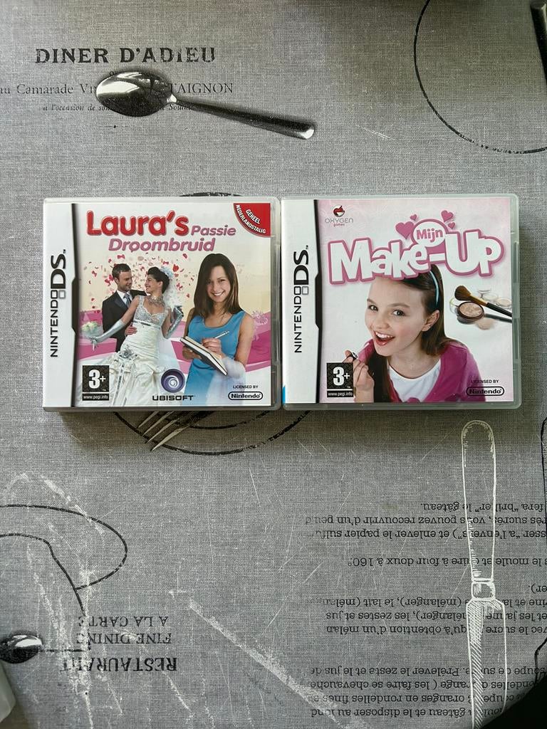 Nintendo DS: Laura’s passie droombruid + Mijn Make-Up, Games en Spelcomputers, Games | Nintendo DS, Overige genres, 2 spelers