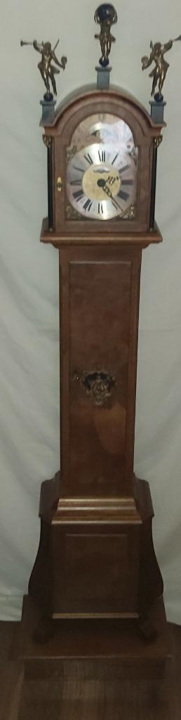 horloge à boîtier long avec percussion de Westminster/Quarte, Antiquités & Art, Antiquités | Horloges, Enlèvement