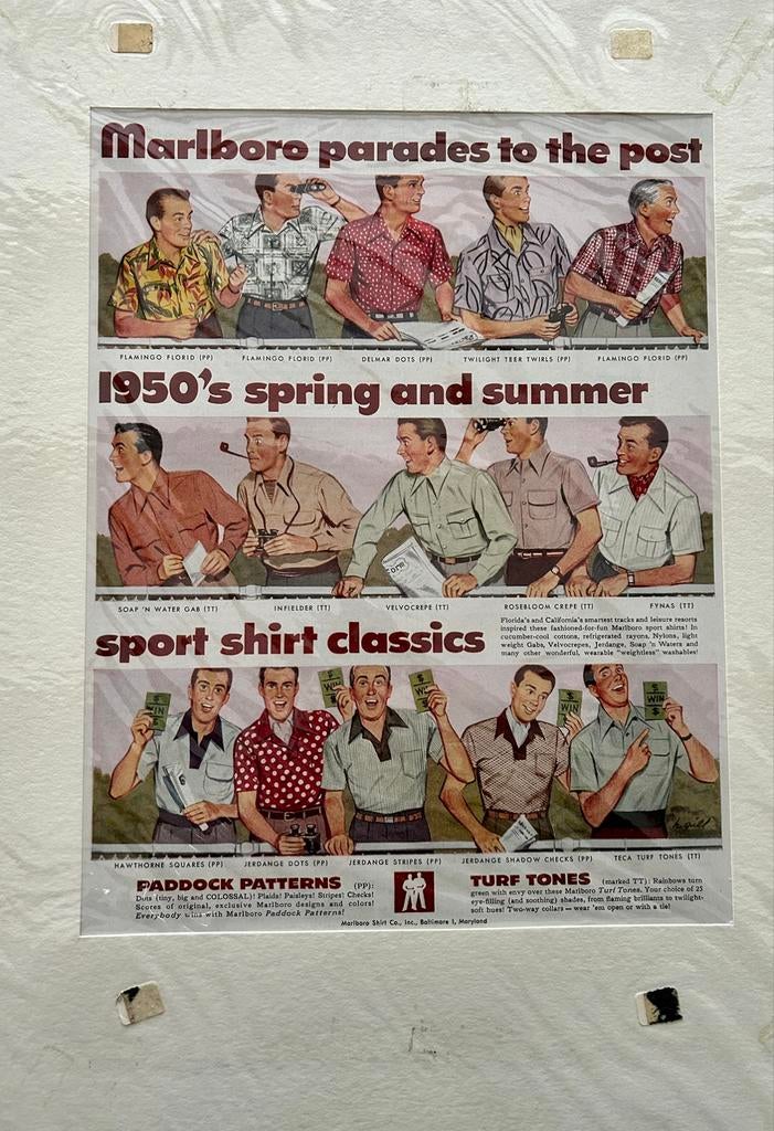 Retro mode poster, Ophalen of Verzenden, Zo goed als nieuw, Couturiers