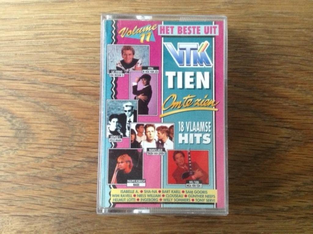 muziekcassette het beste uit tien om te zien 11, Cd's en Dvd's, Cassettebandjes, Ophalen of Verzenden, Nederlandstalig, 1 bandje