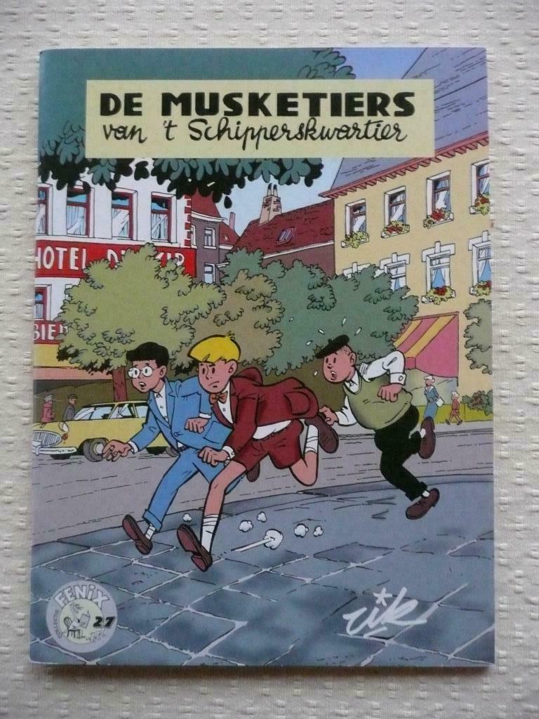 FENIX 27 "DE MUSKETIERS VAN 'T SCHIPPERSKWARTIER" OP 875 EX., Eén stripboek, Nieuw, Ophalen of Verzenden, Rik
