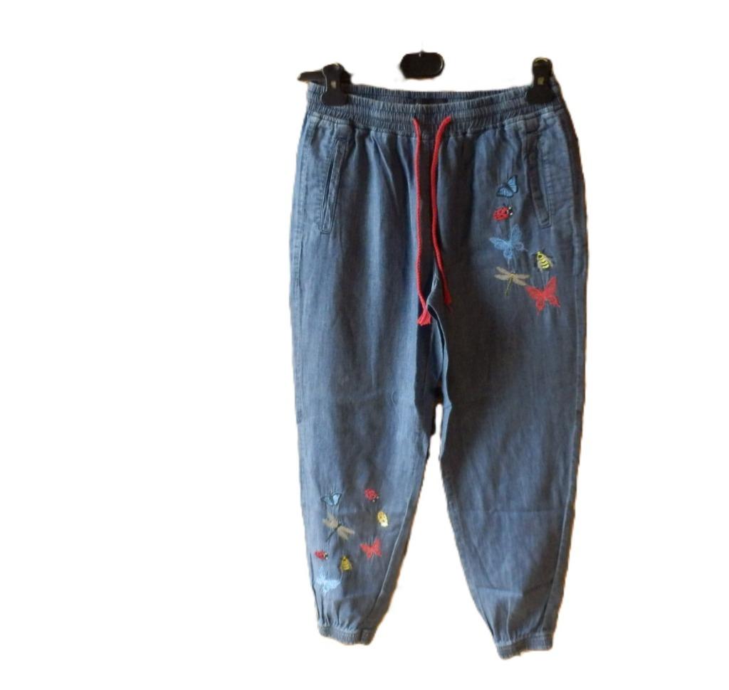 (37)- jeans femme t.38 bleu - laura kent -, Kleding | Dames, Spijkerbroeken en Jeans, Zo goed als nieuw, W30 - W32 (confectie 38/40)