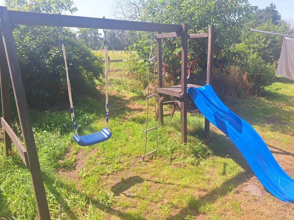 Schommel en schuifaf, Kinderen en Baby's, Speelgoed | Buiten | Speeltoestellen, Ophalen, Schommel