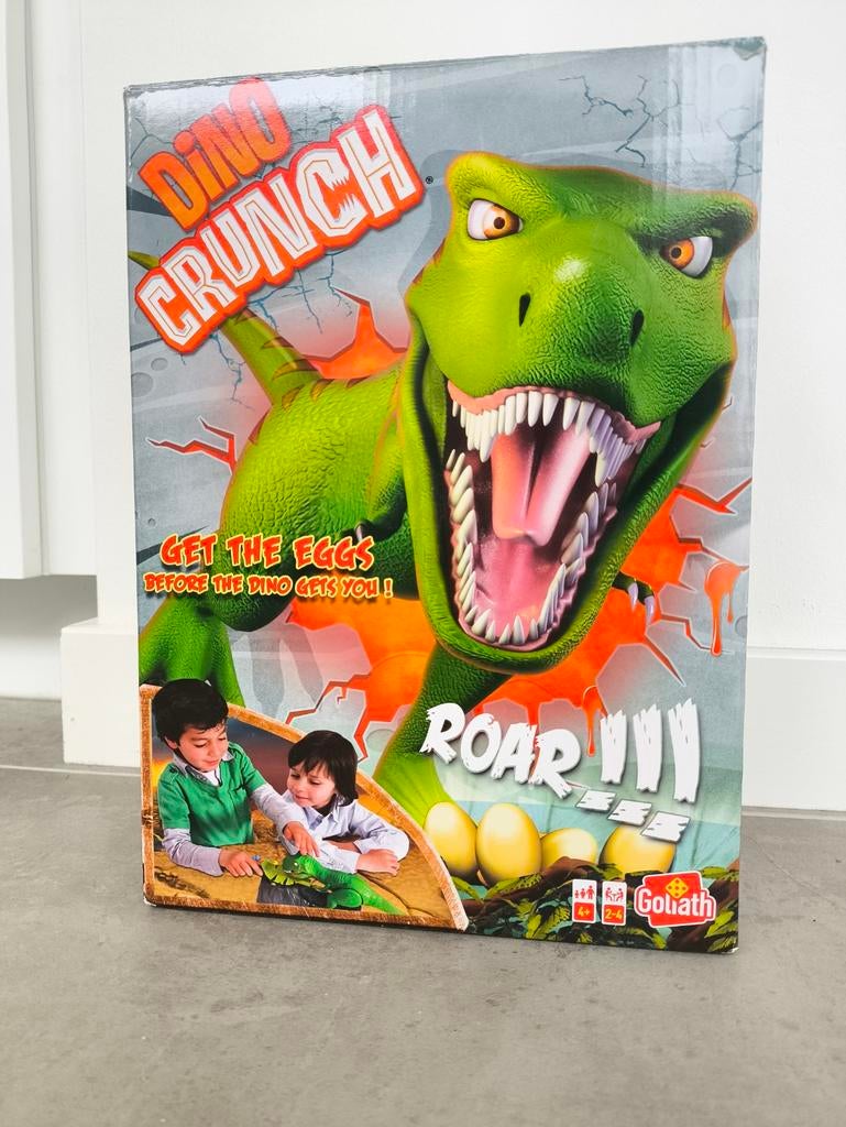 Spel Dino Crunch (Goliath), Ophalen