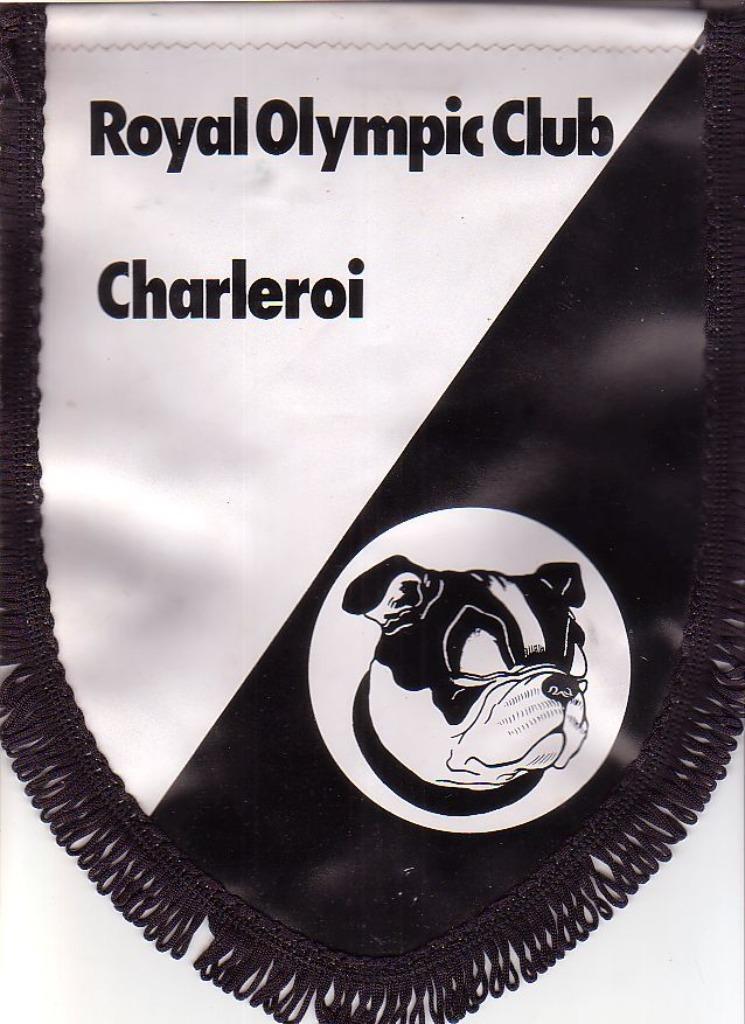 Fanion/Royal Olympic Club Charleroi, Envoi, Utilisé, Fanion ou Écharpe