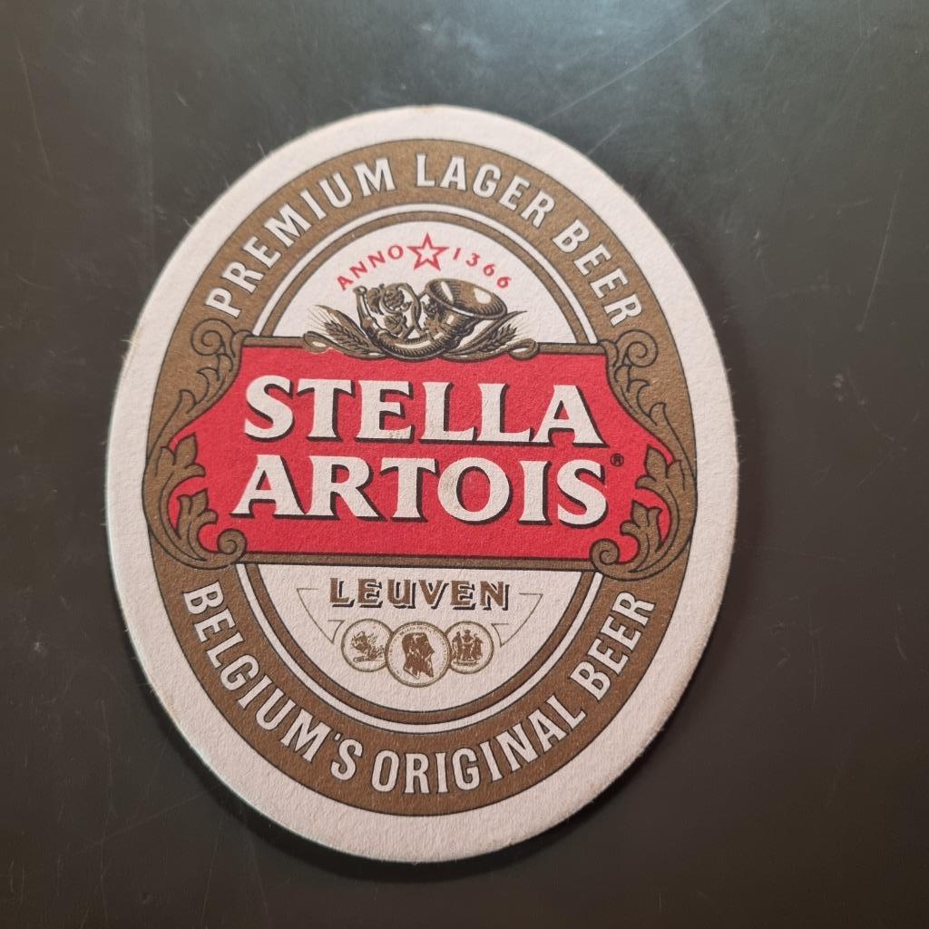 Sous Bock Stella Artois (modèle 157), Ophalen of Verzenden, Gebruikt, Viltje(s), Stella Artois