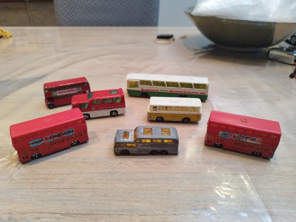 bus miniatures divers modèles, Enlèvement ou Envoi, Utilisé, Bus ou Camion