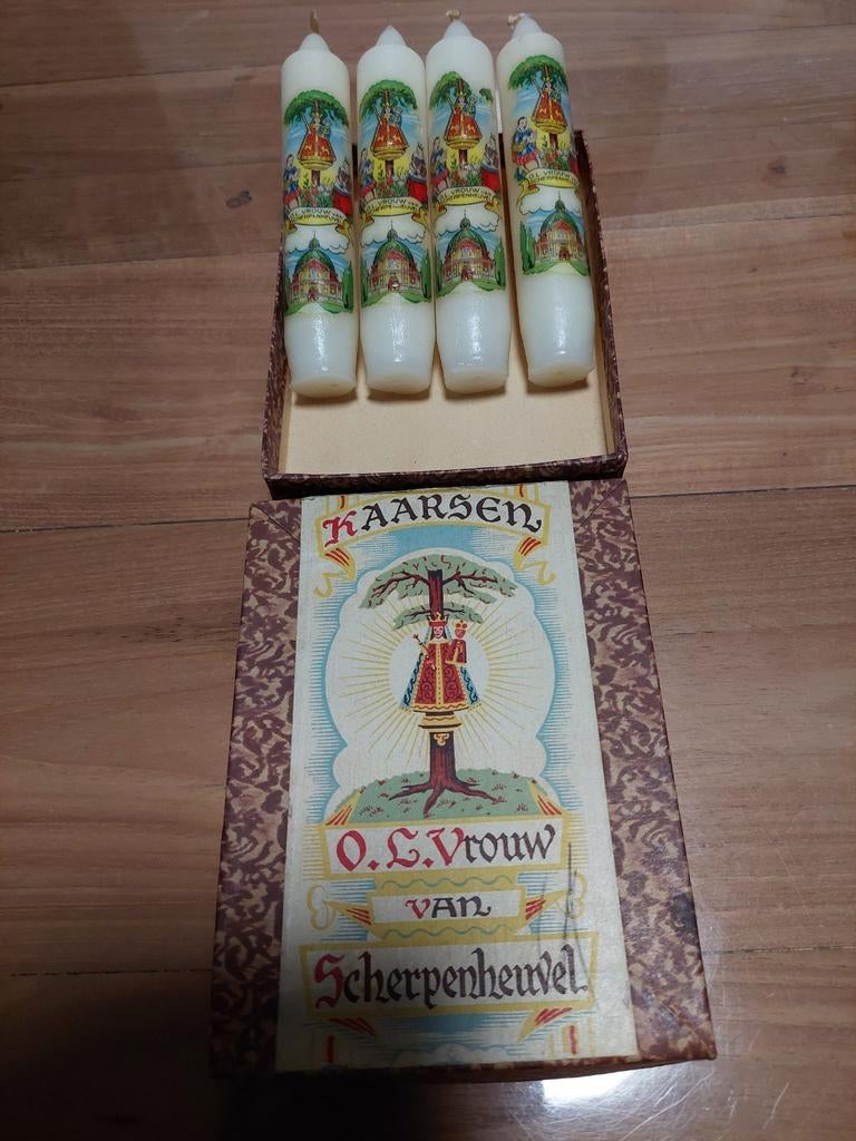 4kaarsen O.L.Vrouw Van Scherpenheuvel, Ophalen of Verzenden, Nieuw