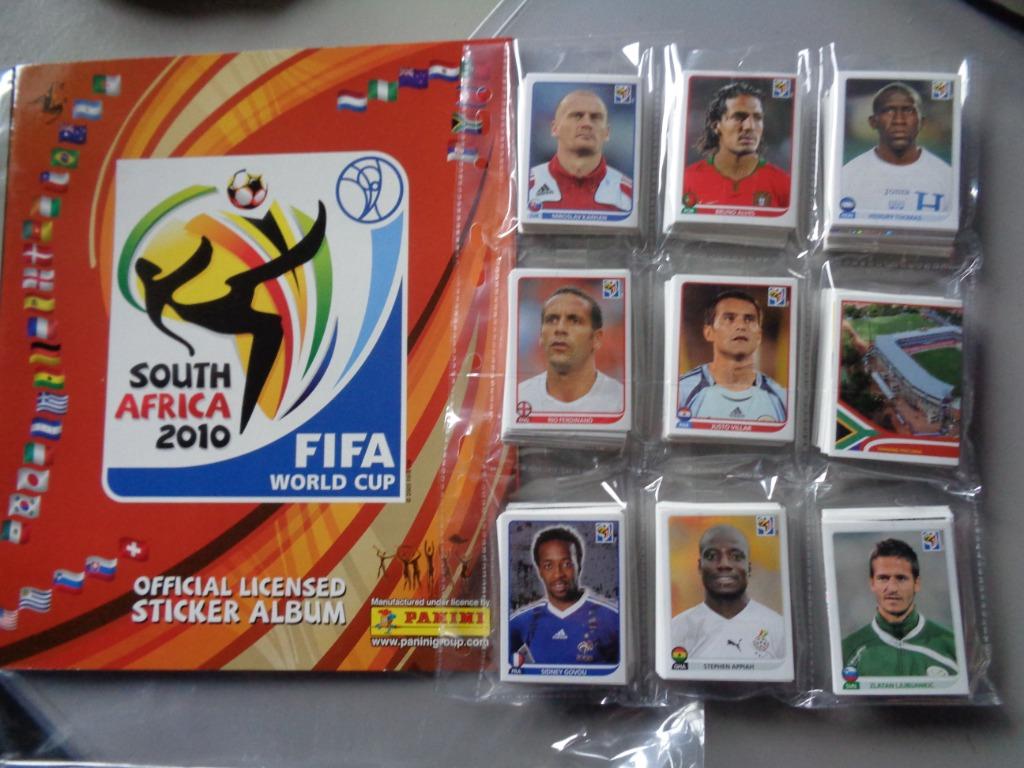 COUPE DU MONDE DE FOOTBALL PANINI 2010 EN AFRIQUE DU SUD, Envoi, Neuf