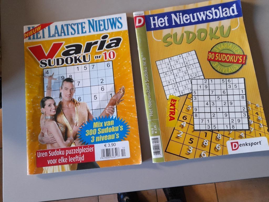 Denksport .SUDOKU.van  tot 3 euro.Samen 8 euro., Hobby & Loisirs créatifs, Enlèvement ou Envoi, Neuf, Autres types