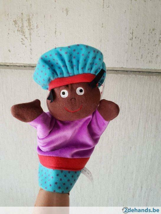 Heel mooi handpopje van Zwarte piet, Ophalen of Verzenden, Nieuw