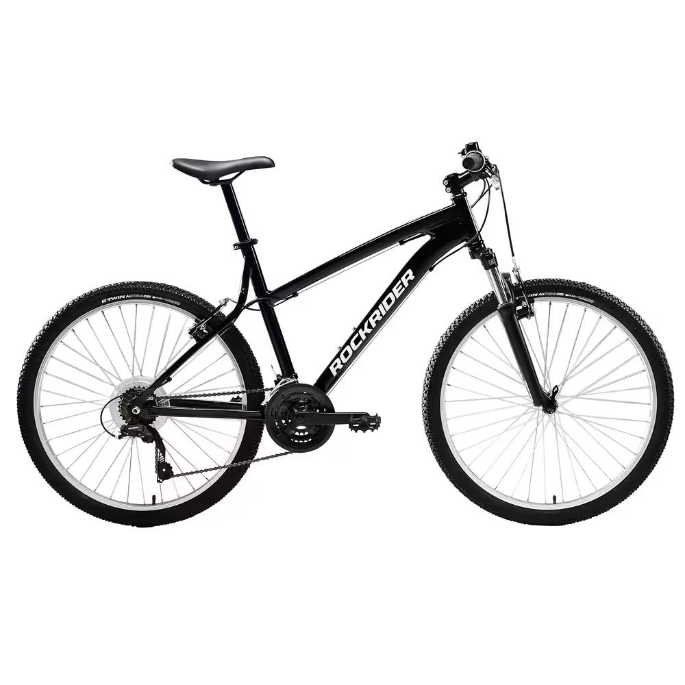 Vélo VTT randonnée rockrider ST 50 noir 26’, utilisé 1 x, Ophalen