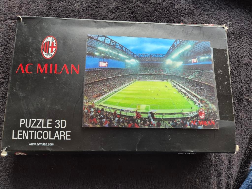 Puzzel 3D AC Milaan, Ophalen of Verzenden