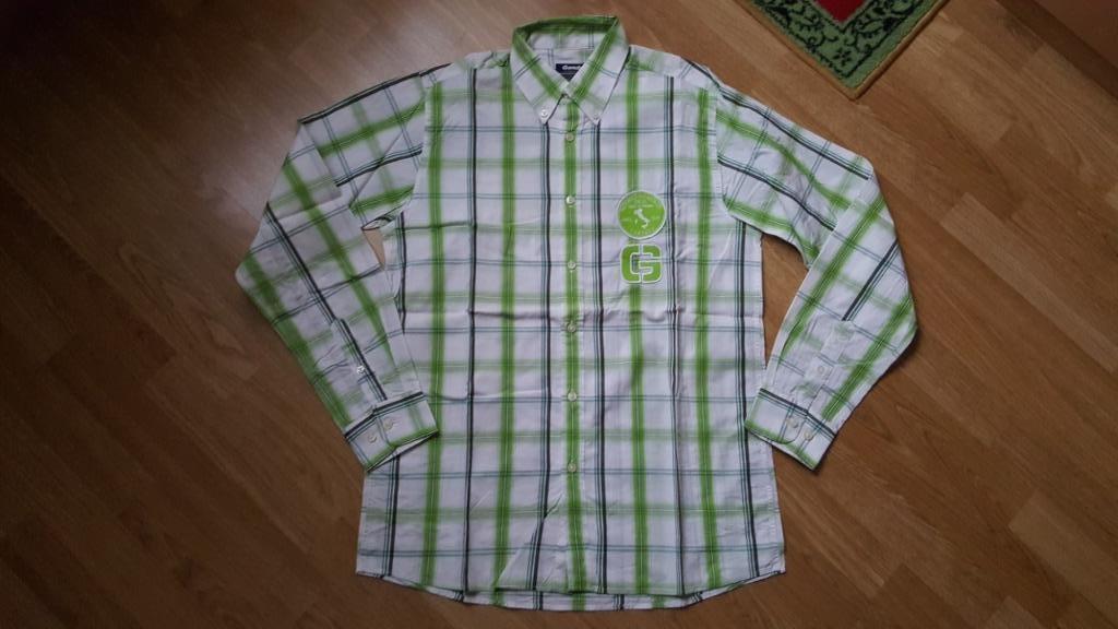 Gaastra hemd Groen-wit geruit (176/Small), Overhemd of Blouse, Ophalen of Verzenden, Jongen, Gaastra