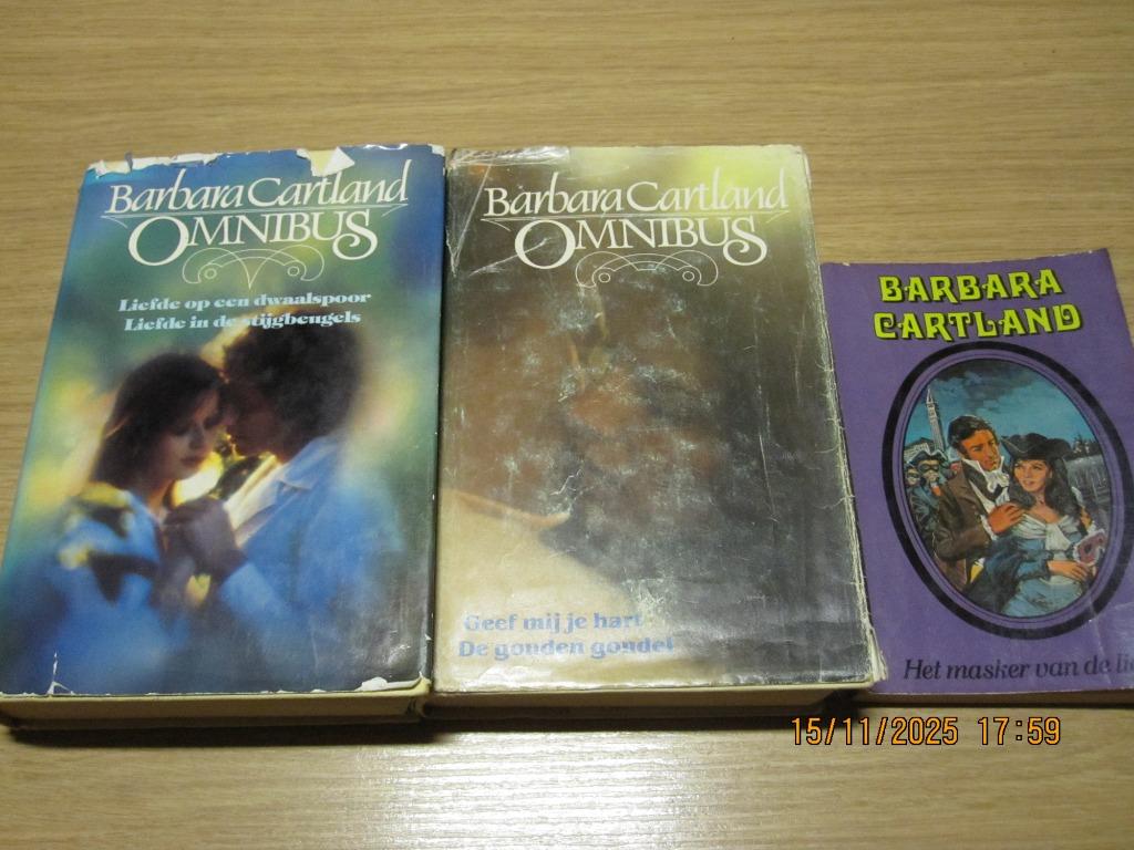 Boeken van Barbara Cartland, Livres, Enlèvement ou Envoi