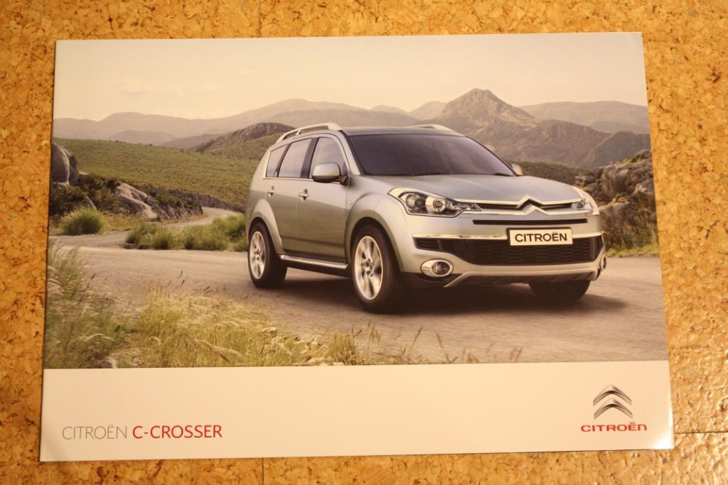 Citroën C-Crosser brochure 2010, Boeken, Catalogussen en Folders, Ophalen of Verzenden, Nieuw, Folder