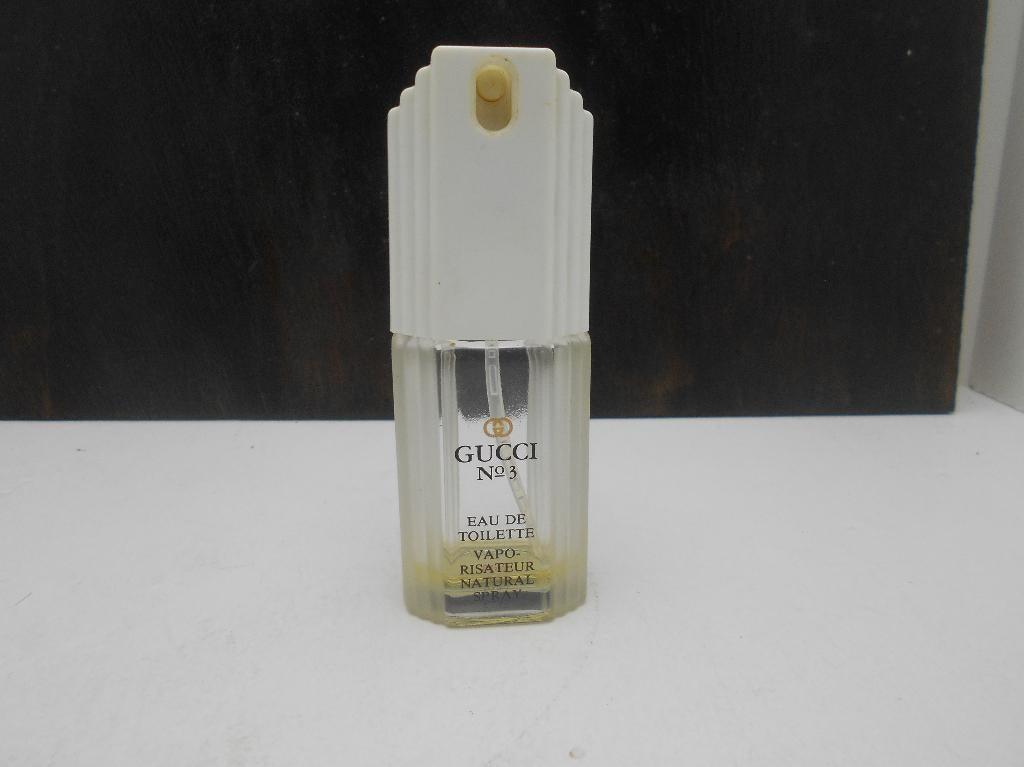 ancien vaporisateur vide Gucci N3 eau de toilette, Ophalen of Verzenden, Gebruikt, Parfumfles