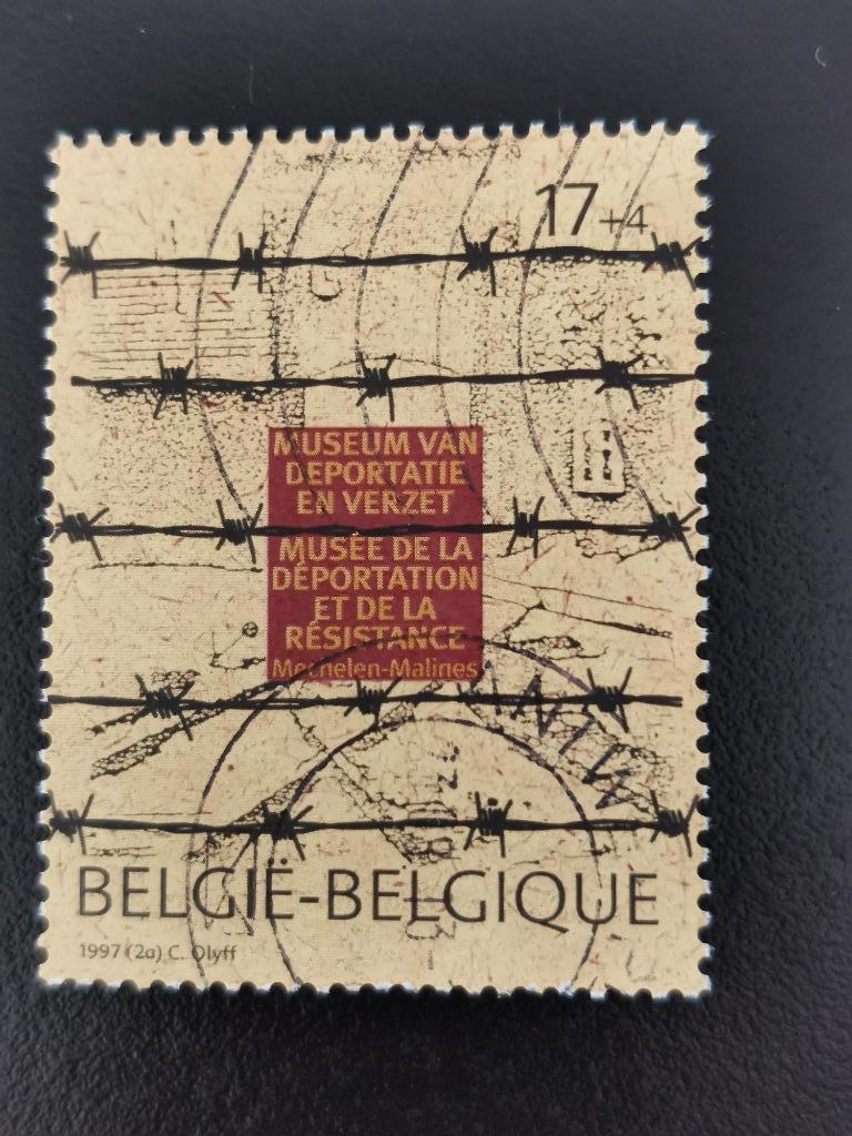 Belgique 1997 - Musée de la Déportation et de la Résistance, Enlèvement ou Envoi, Affranchi