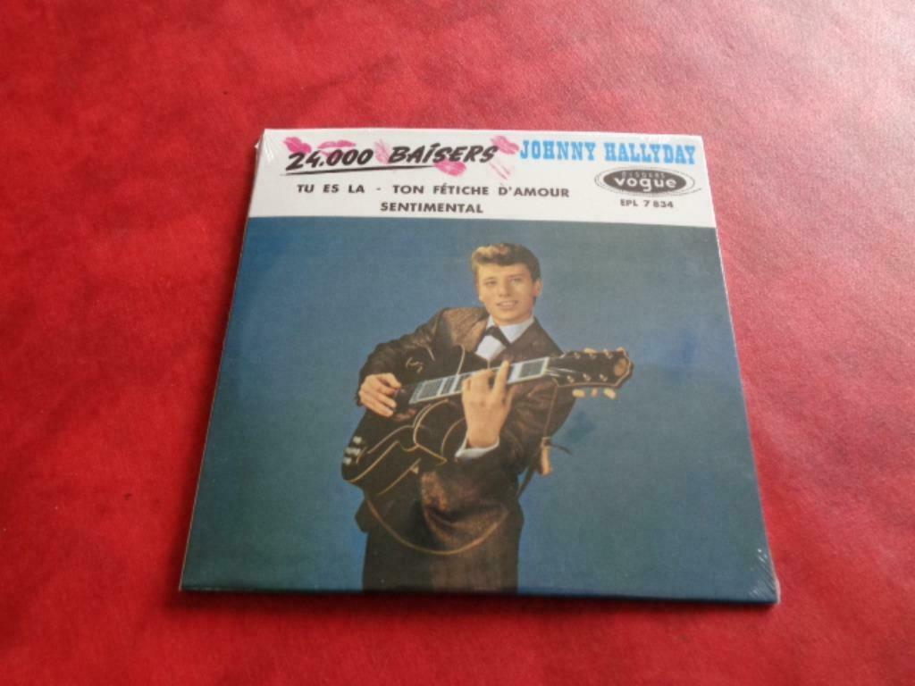 CD Johnny Hallyday ‎– 24.000 Baisers, Enlèvement ou Envoi
