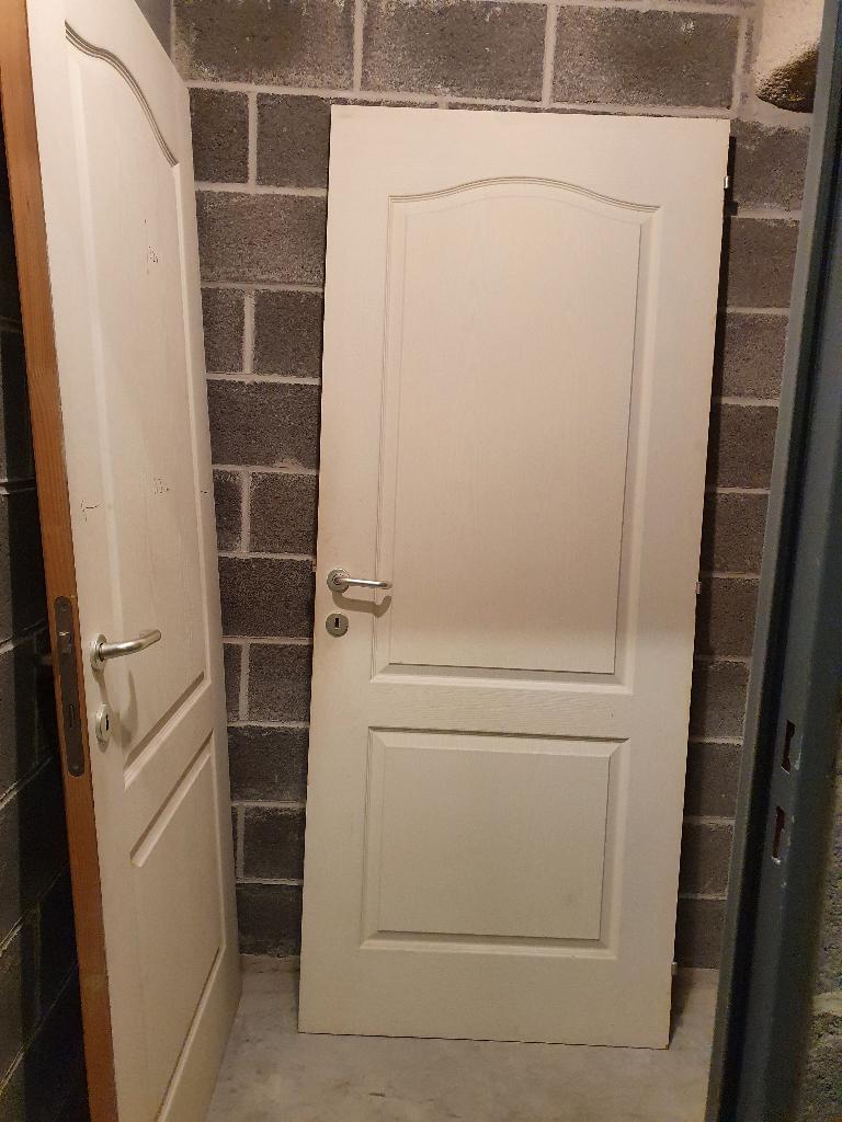 2 Portes en bois thys romantic, Bricolage & Construction, Châssis & Portes coulissantes, Enlèvement, Utilisé, Bois
