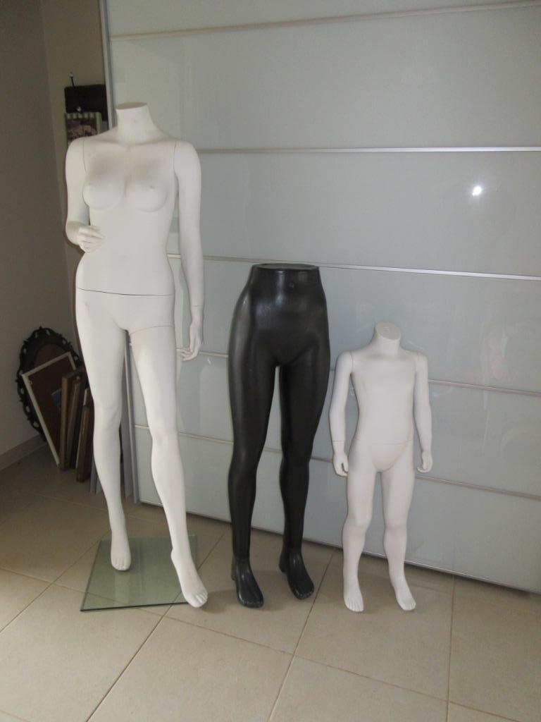 Mannequin femme enfant et pantalon mannequin d'étalage, Enlèvement, Mannequin
