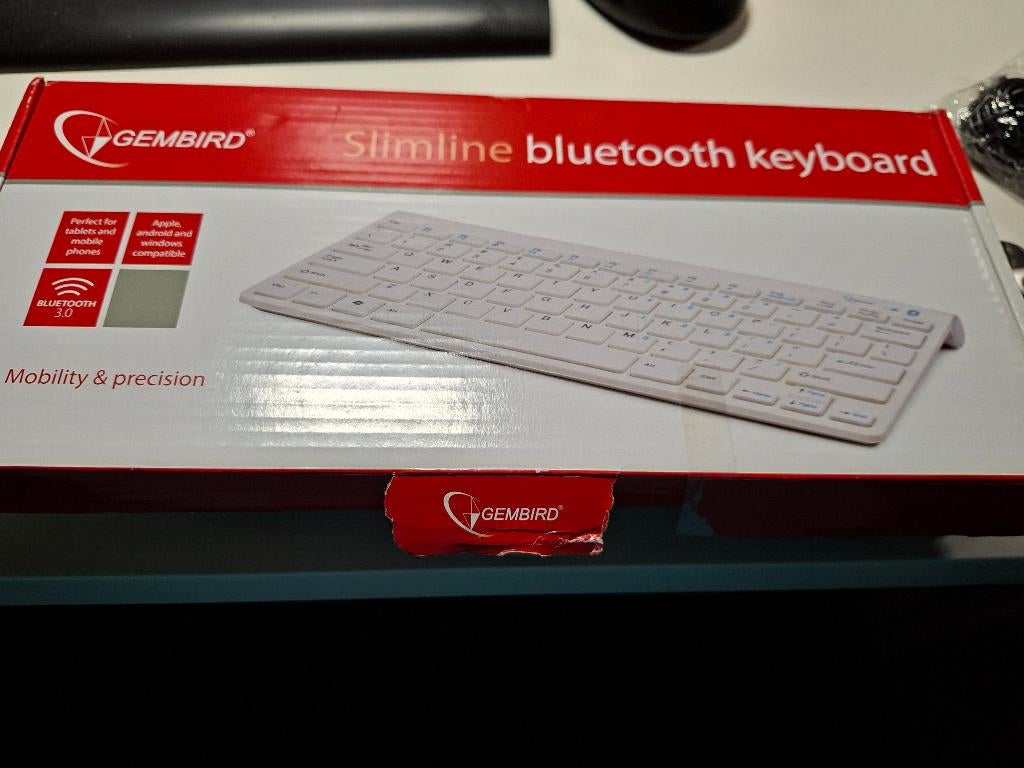 Clavier Bluetooth Qwerty ou Azerty  Maxxter, Enlèvement ou Envoi, Comme neuf, Autres dispositions, Maxxter
