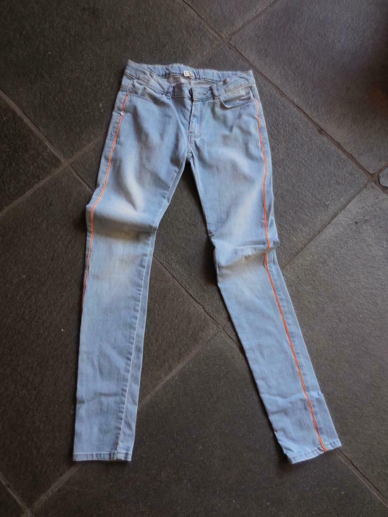 [3126] jeansbroek meisjes CKS met elastiek, Ophalen of Verzenden, Nieuw, Meisje, Broek