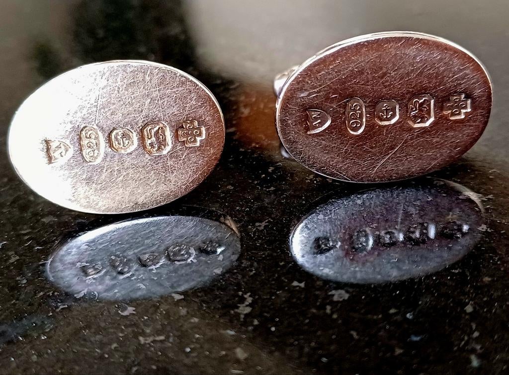 2000 boutons de manchette en argent, Enlèvement ou Envoi, Comme neuf