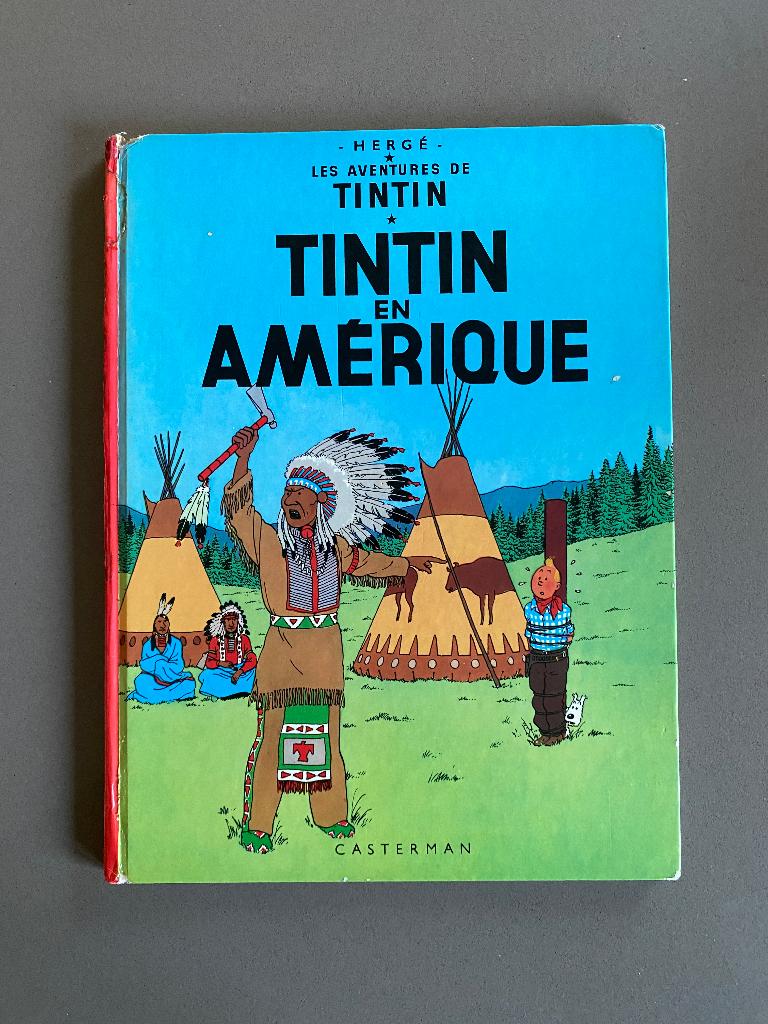 BD Tintin – Tintin en Amérique - C02, Livres, BD, Utilisé, Une BD, Enlèvement ou Envoi