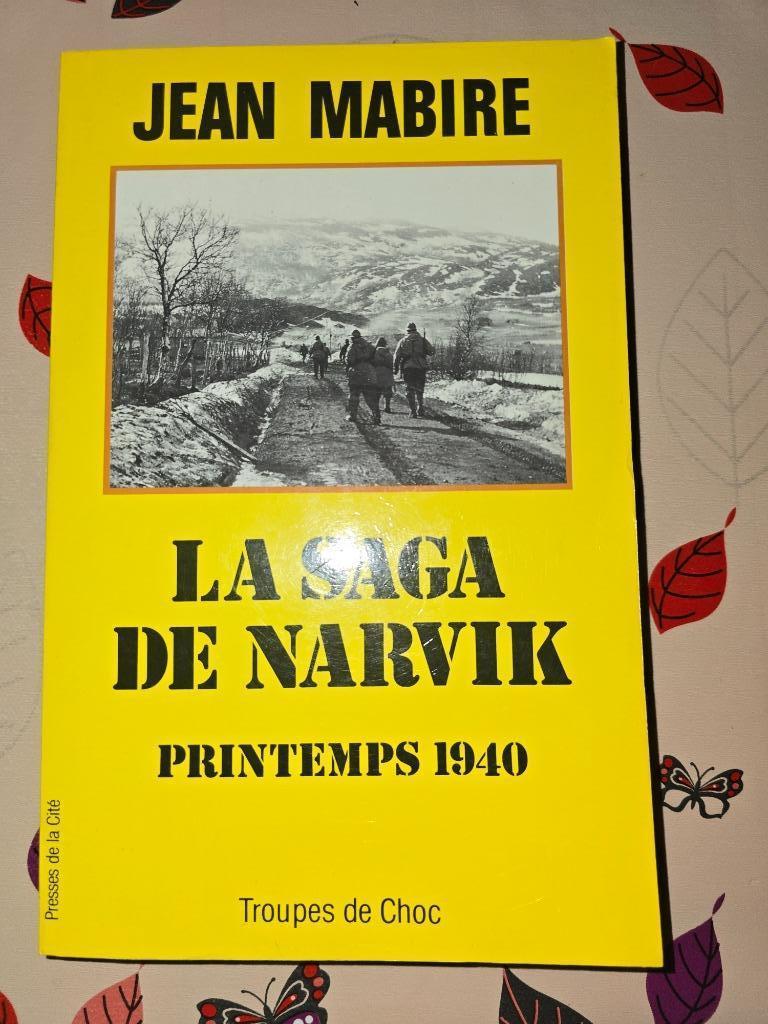 Jean MABIRE DE NARVIK-SAGA, Boeken, Ophalen of Verzenden, Tweede Wereldoorlog, Jean Mabire