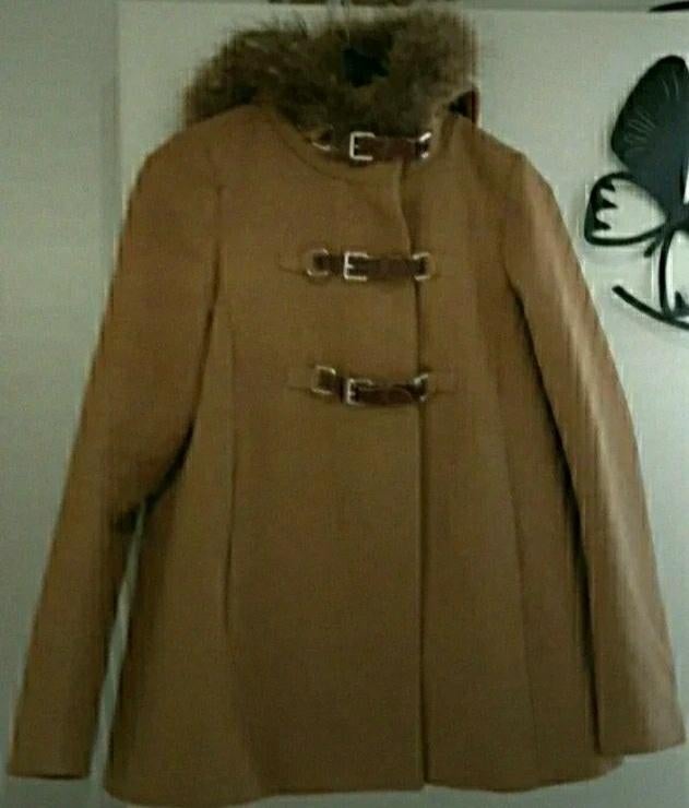 Jas met capuchon Maat S Merk: It Hippie, Ophalen, Bruin, It  Hippie, Maat 36 (S)