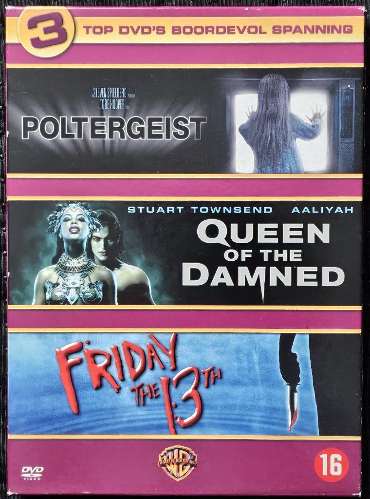 Horror 3 Dvd Box, Cd's en Dvd's, Dvd's | Horror, Ophalen of Verzenden, Zo goed als nieuw