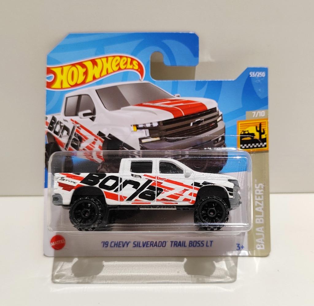 Hot Wheels '19 Chevy Silverado Trail Boss LT BORLA (2022), Enlèvement ou Envoi