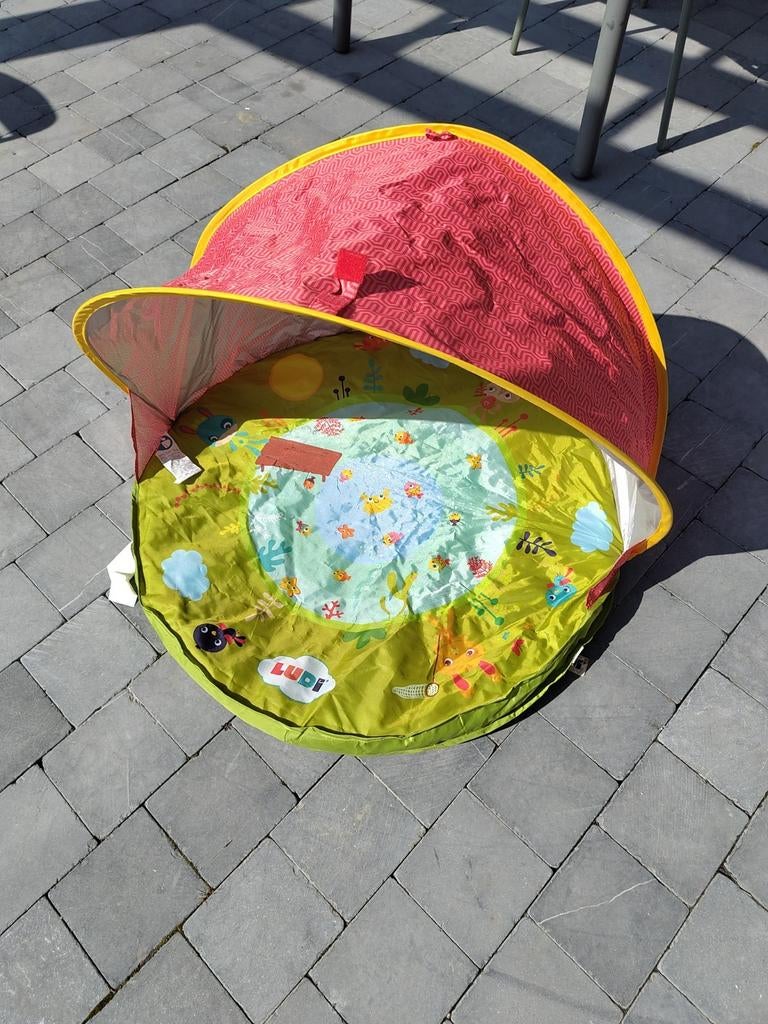 Ludi UV-opvangtent/speelzwembad met ballen, Ophalen of Verzenden, Zo goed als nieuw
