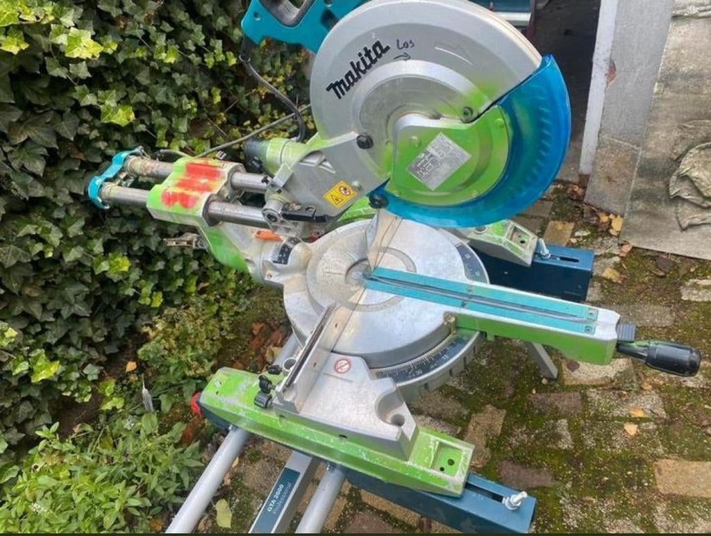 Makita Afkortzaag LS1018L op bosch universeel onderstel, Ophalen, Afkortzaag