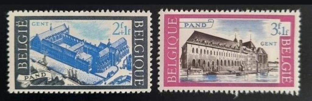 Belgique : COB 1304/05 ** Het Pand 1964., Timbres & Monnaies, Sans timbre, Neuf, Enlèvement ou Envoi, Non oblitéré