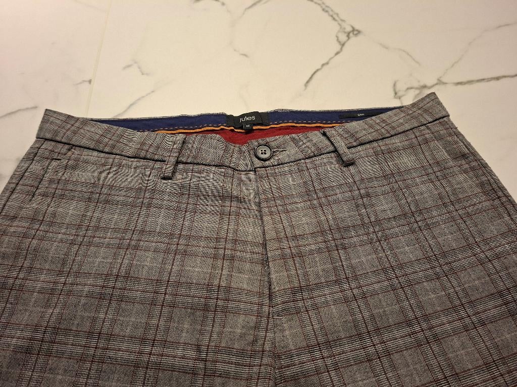 Herenbroek Jules maat 40, Kleding | Heren, Jules, Overige maten, Ophalen of Verzenden, Grijs
