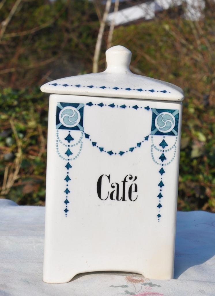pot alimentaire en faience elvira  pour café, Antiquités & Art, Enlèvement ou Envoi