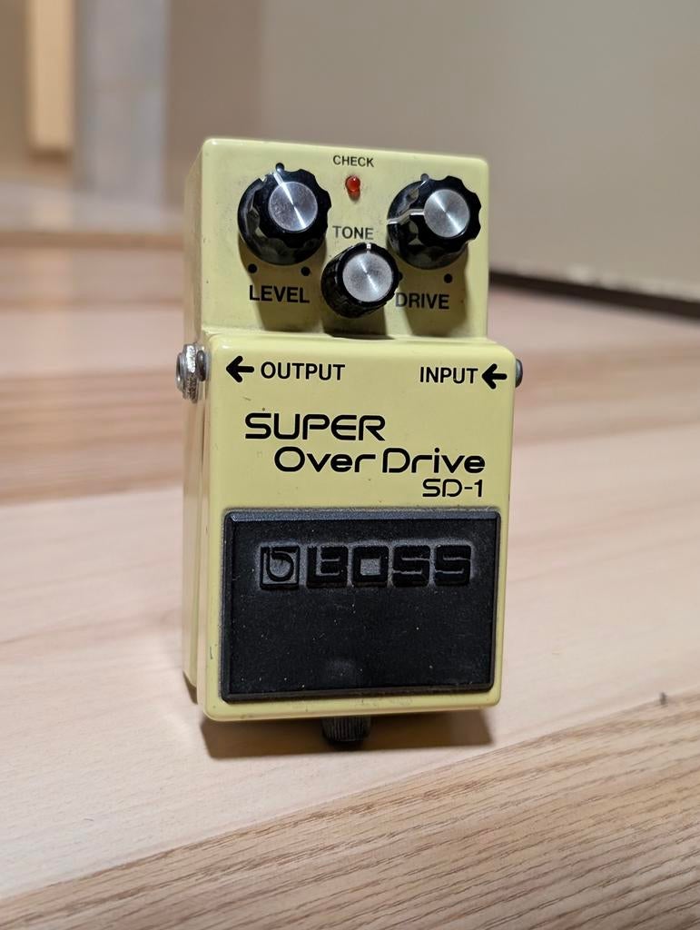 Boss SD-1 Super OverDrive - Japanse editie (made in japan), Muziek en Instrumenten, Ophalen of Verzenden, Zo goed als nieuw