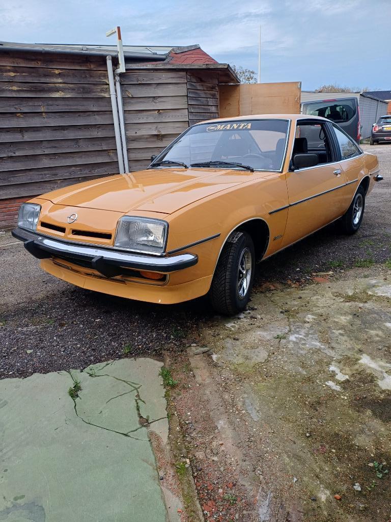 opel manta b berlinette 1200s 1978 okergeel, foto 11