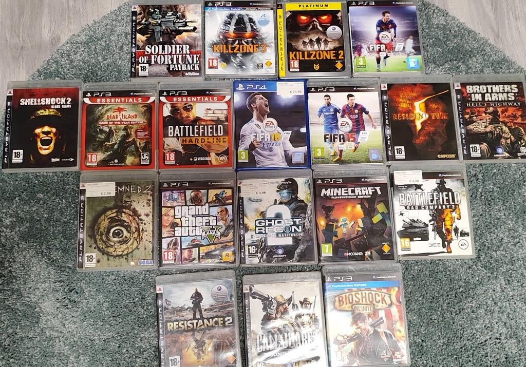 PS3 spellen, Games en Spelcomputers, Games | Sony PlayStation 3, Gebruikt, Ophalen