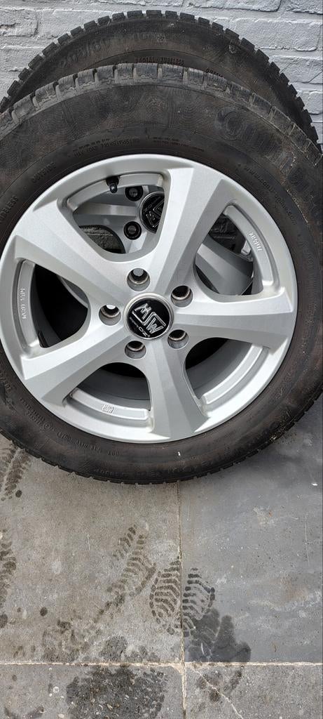 Msw by O.Z. velgen 16 inch, et45, 7jx16 h2, 5x114,3, Ophalen, Velg(en), 16 inch, Personenwagen