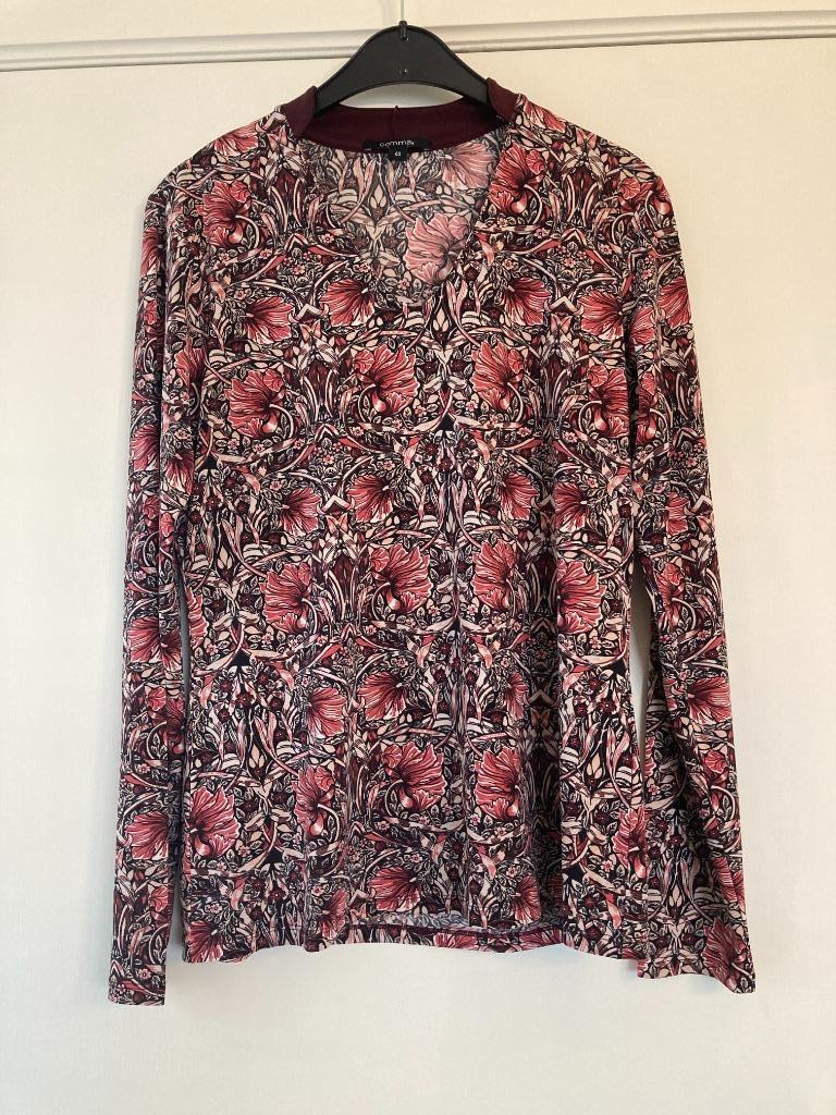 T-shirt lange mouw - Comma, - maat 40, Taille 38/40 (M), Enlèvement ou Envoi, Comma, Manches longues