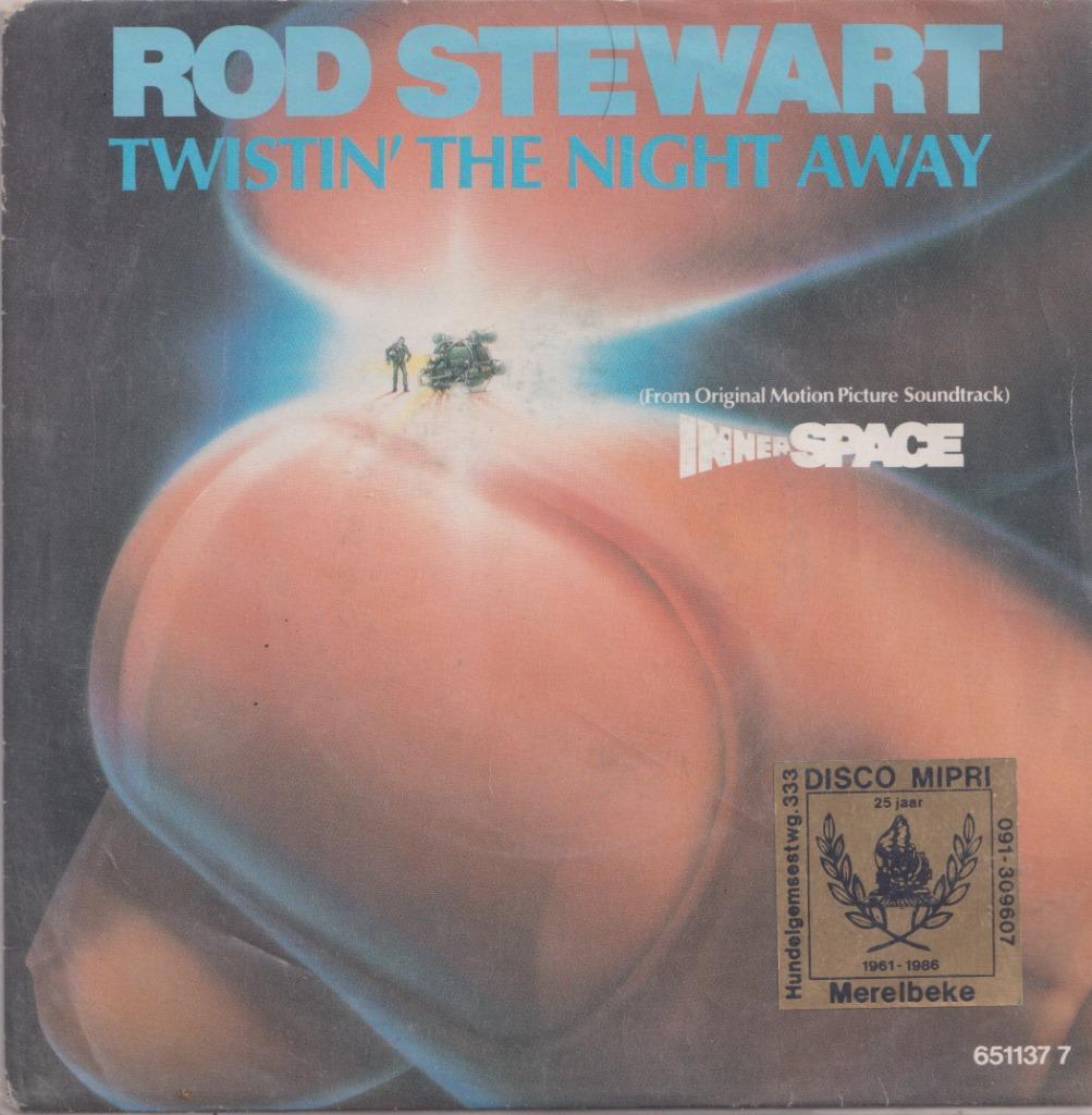 Rod Stewart – Twistin’ the night away / Jerry Goldsmith, Ophalen, Gebruikt, 7 inch, Single