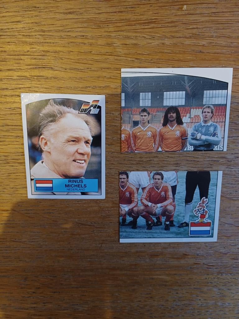 Panini Euro 88 3 stickers The Netherlands, Verzamelen, Ophalen of Verzenden