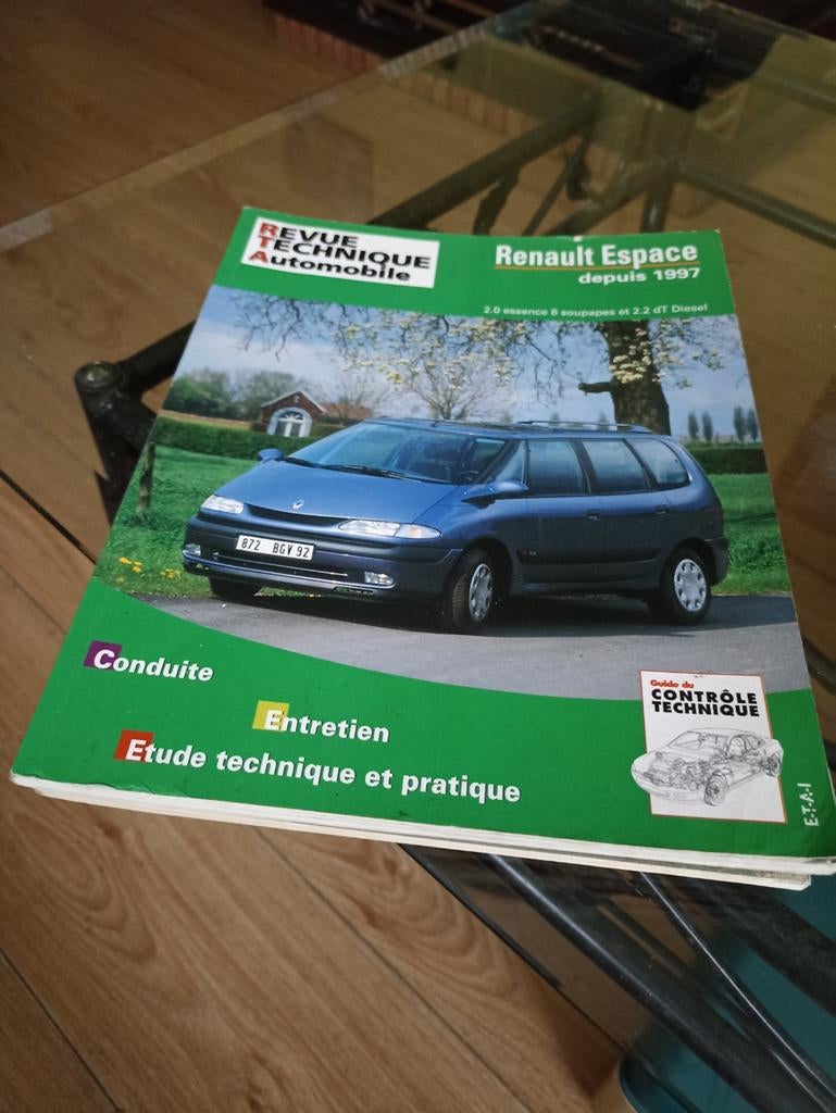 Revue technique automobile Renault espace depuis 1997, Enlèvement ou Envoi