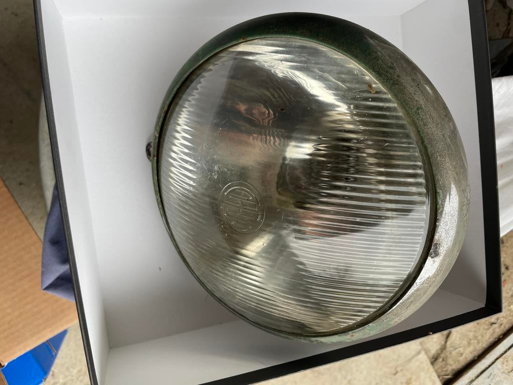 Phare Carello alfa 8c, 6c, Lancia Astura, Enlèvement, Utilisé, Alfa Romeo