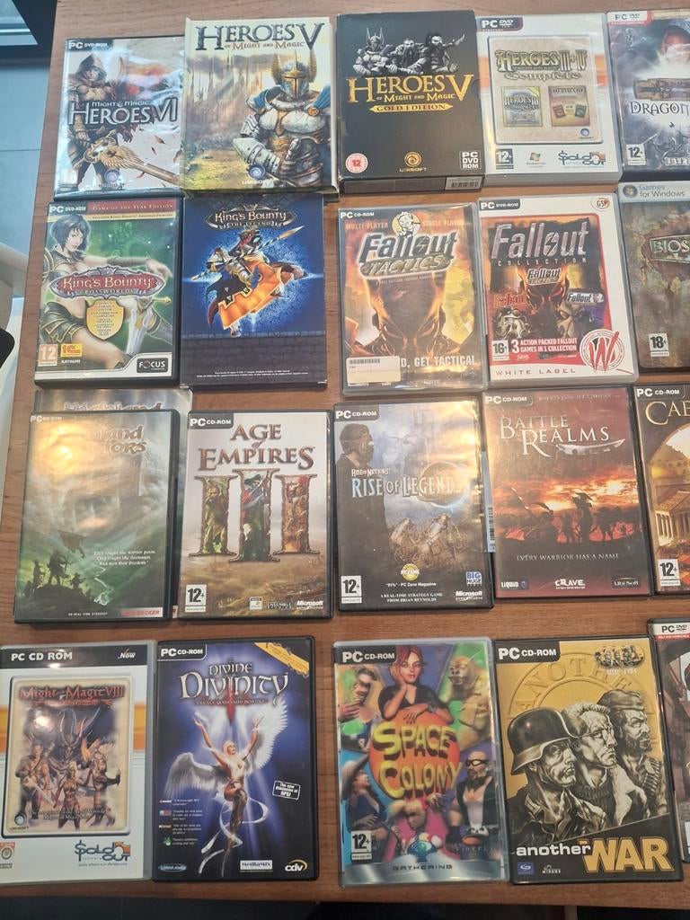45 pc titels cd rom en Dvd, vele klassiekers, Games en Spelcomputers, Games | Pc, Ophalen of Verzenden