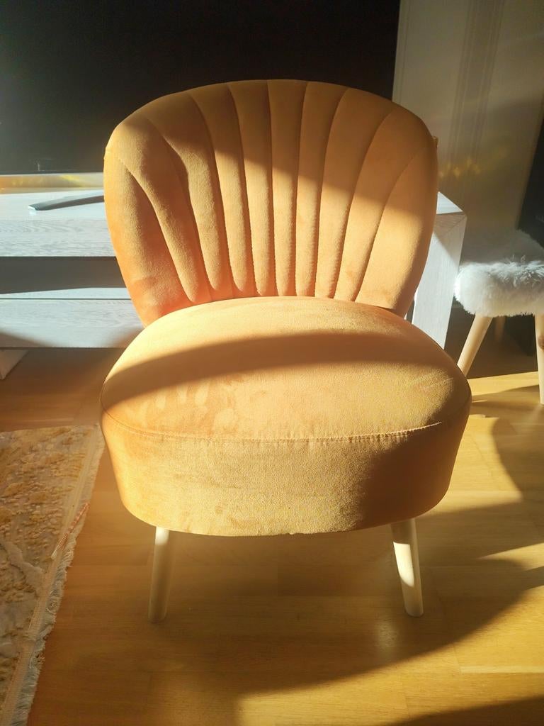 IKEA fauteuil Billhamn jaune foncé, Enlèvement ou Envoi, Comme neuf